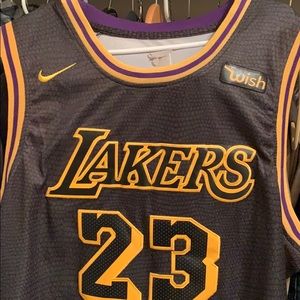 Nike Lakers Lebron Jersey